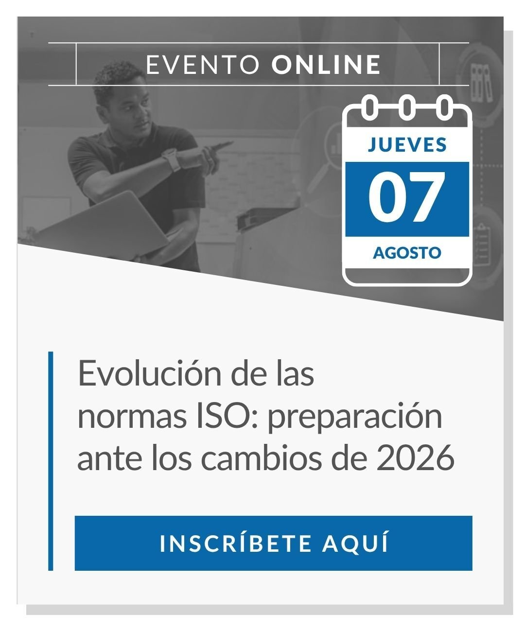 Inscríbete al evento online